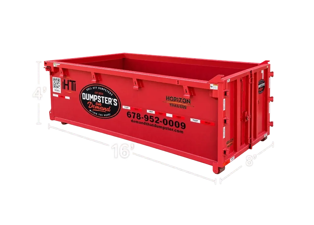 16 Yard Dumpster Rental